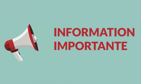 Information importante