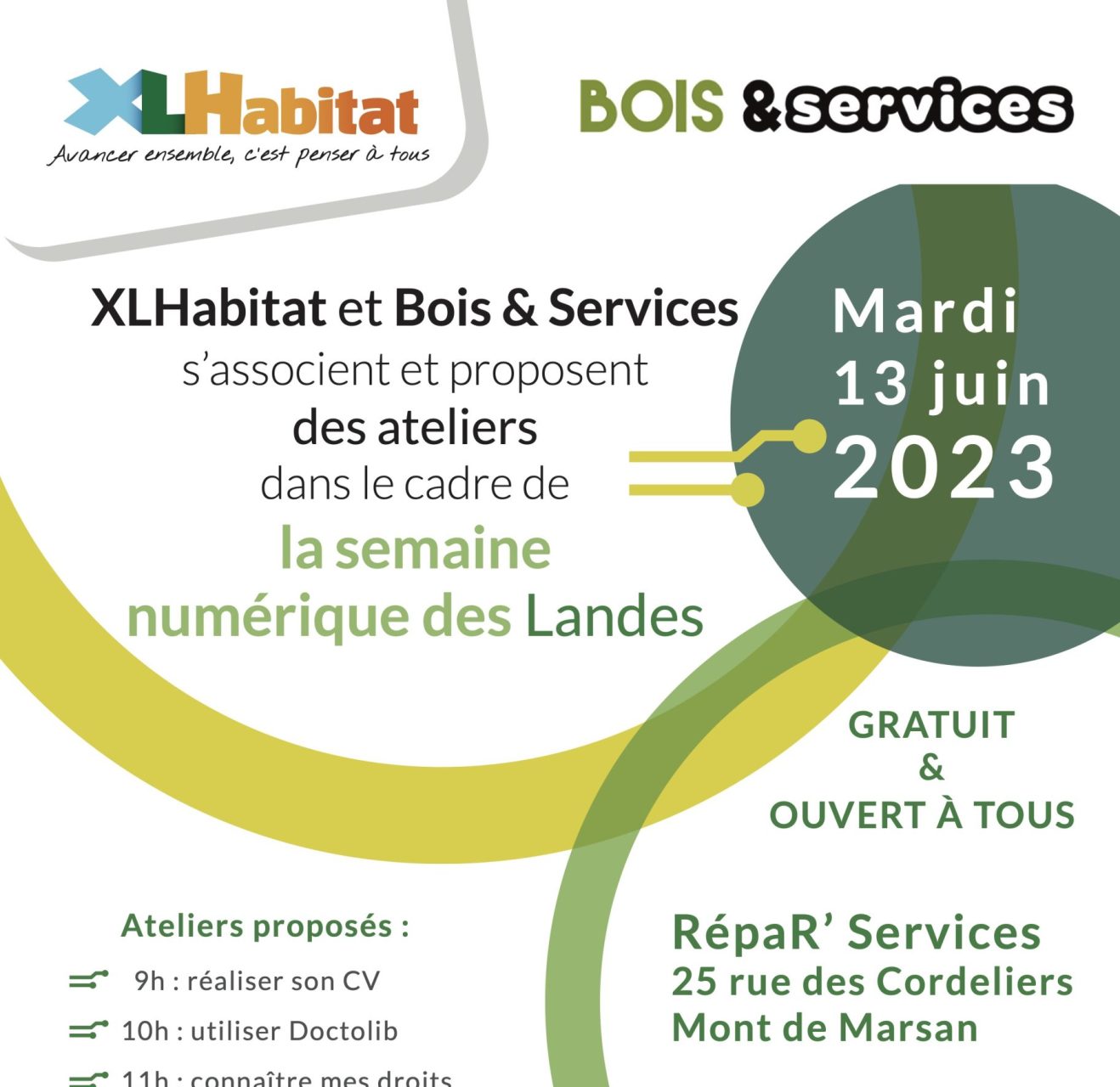 Semaine numérique des landes 2023