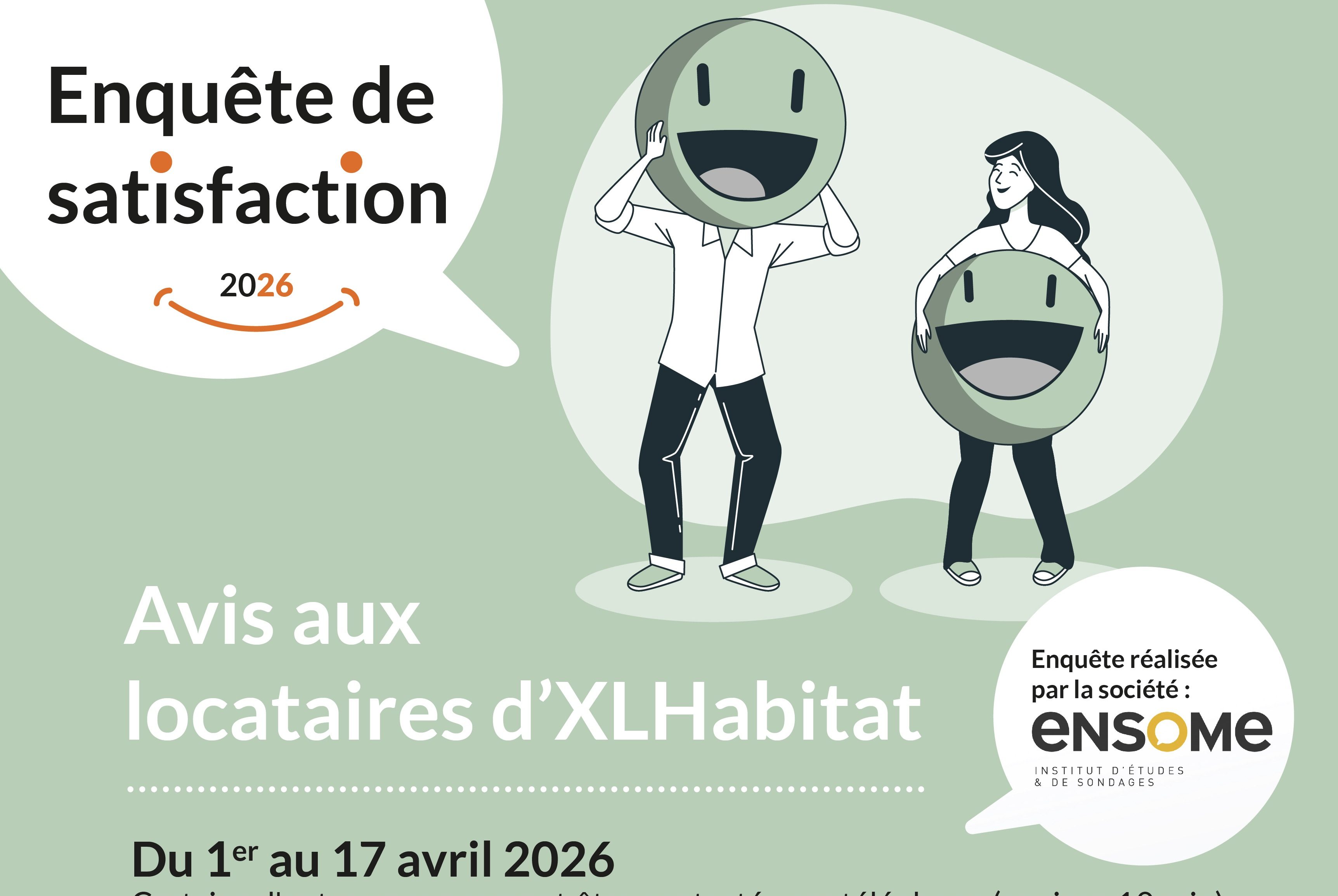 Enquête de satisfaction 2026