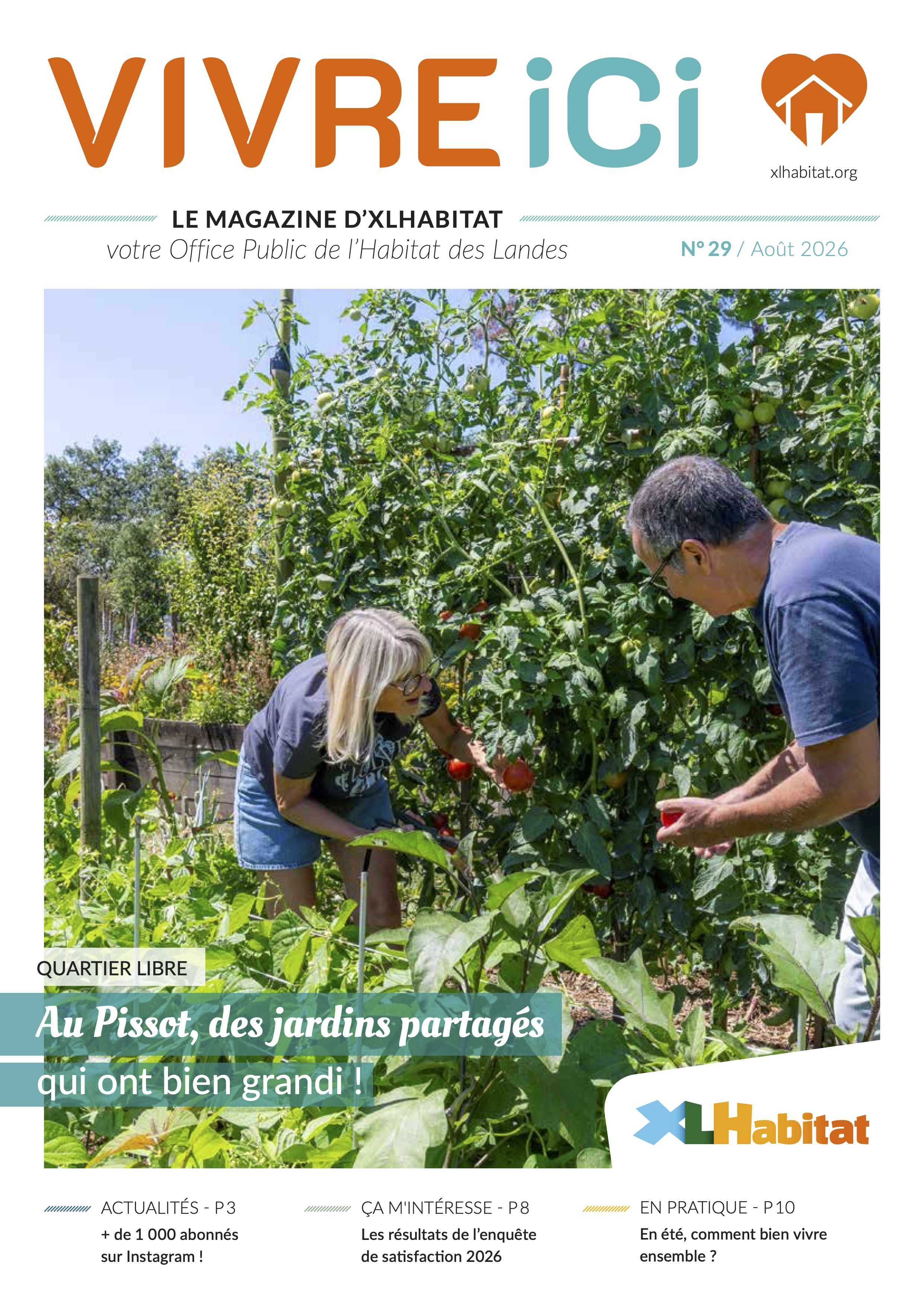 Magazine Vivre Ici n°29 - Aout 2026